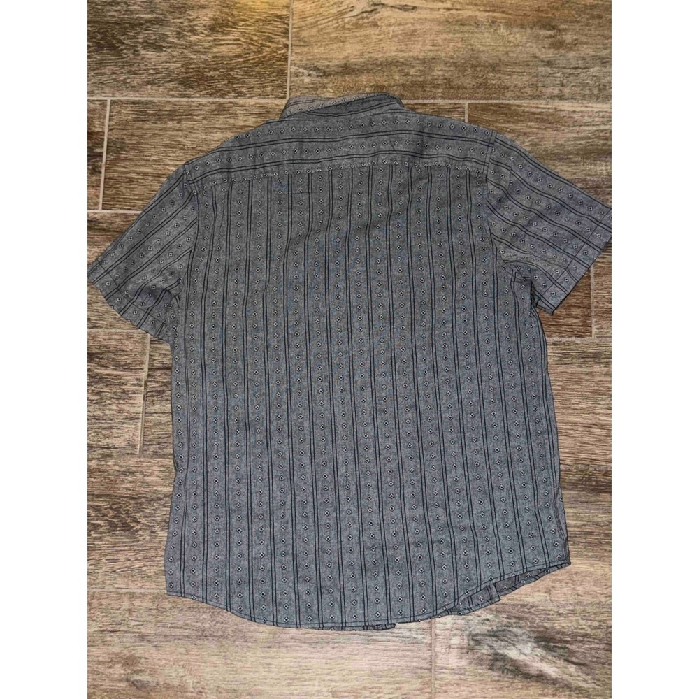 Original Penguin Mens Short Sleeve Button Down Shirt Dark Sapphire, Size L, NWT - Picture 7 of 7